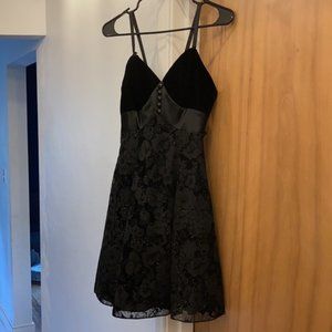 Vintage 80’s Black Homecoming Dress | Goth | Grunge